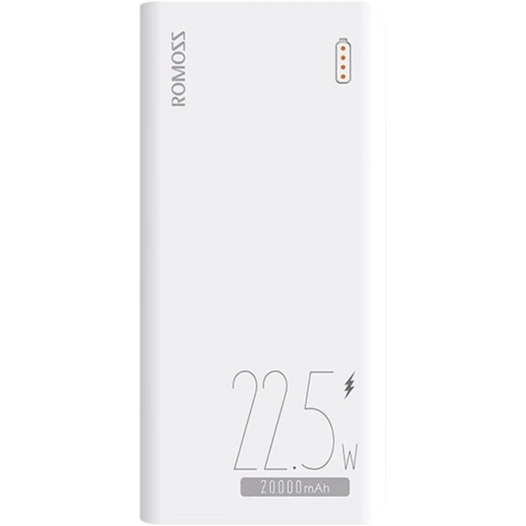 Зовнішній акумулятор Romoss 20000mAh Sense 6 22,5W (PPH80-611-1121H) UA