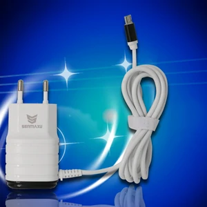 СЗУ MicroUSB Senmaxu SMX-005 Wall Charger (2 USB/2.1A) + cable Black