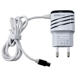 СЗУ MicroUSB Senmaxu SMX-013 Wall Charger (2 USB/2.5A) + cable Black
