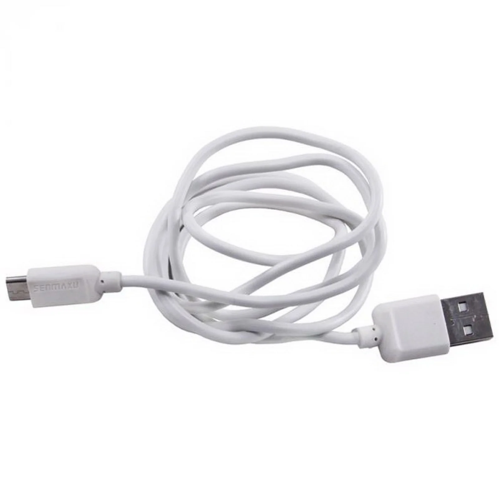 Автомобільний зарядний пристрій microUSB 2в1 Senmaxu SMX-203 Car Charger (2 USB/2.1A) White