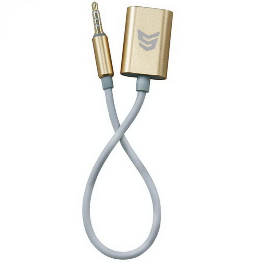 Аудио удлинитель 3.5х3.5 Senmaxu SMX-502 Gold