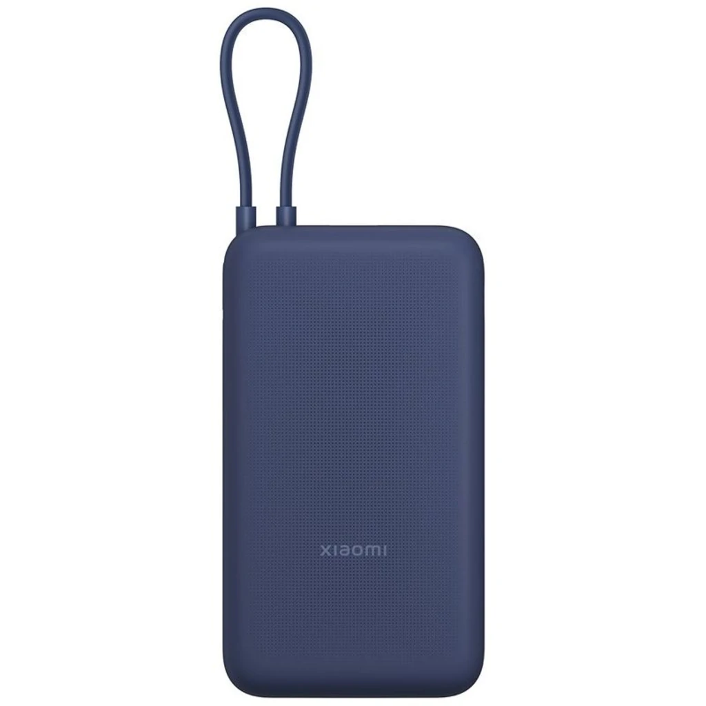 Зовнішній акумулятор Xiaomi 20000mAh 33W Integrated Cable BLue (BHR8975GL) EU