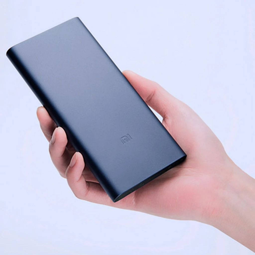 Внешний аккумулятор Xiaomi Mi Power Bank 2i 10000 mAh 2USB Black (PLM09ZM)
