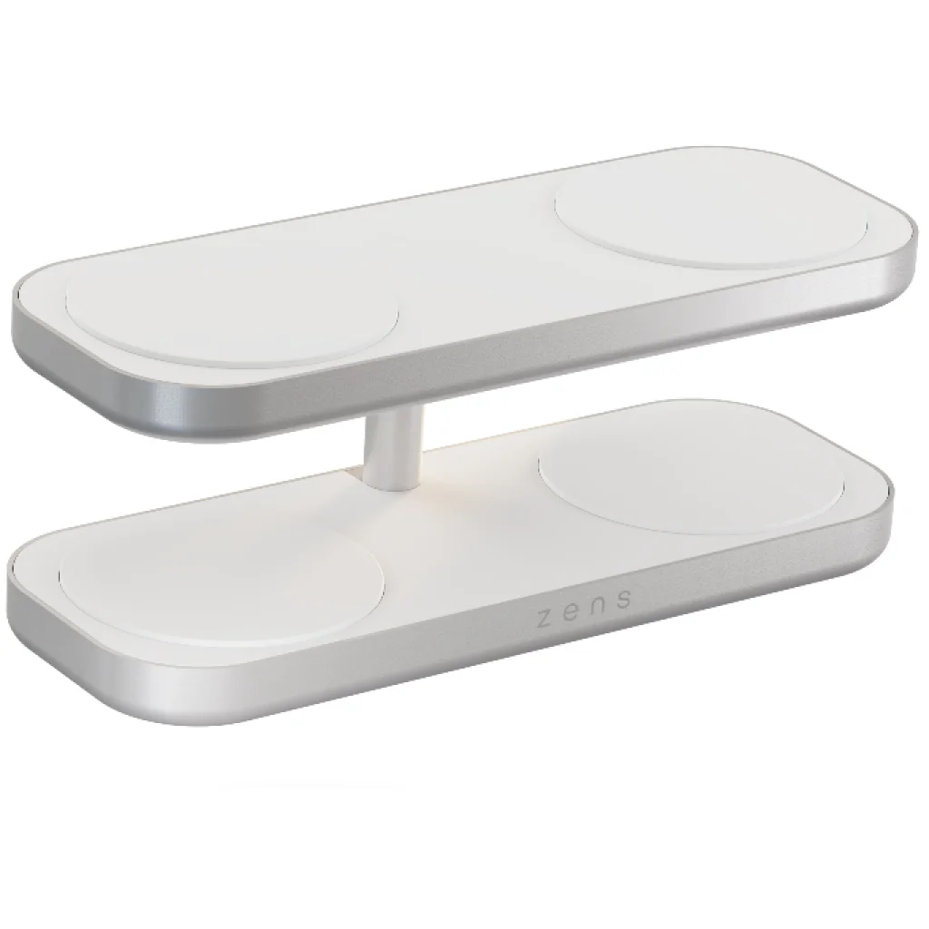 Бездротова зарядка Zens Quattro Pro 4 White (ZEQC01W/00)