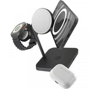 Бездротова зарядка Zens 4-in-1 MagSafe + Watch Wireless Charging Station (ZEAPDC01/00)