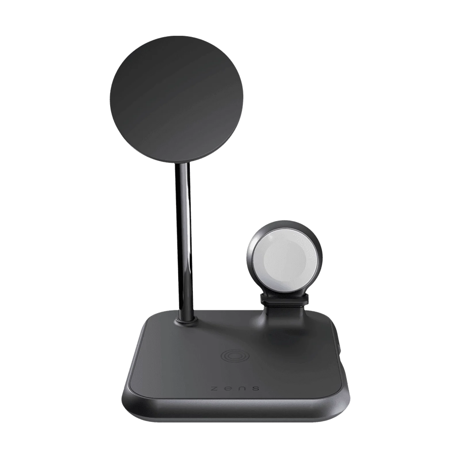 Беспроводная зарядка Zens 4-в-1 Magnetic + Watch Aluminium Wireless Charger Black (ZEDC20B/00)