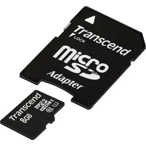 Карта пам'яті Transcend 8 GB microSDHC UHS-I Premium + SD Adapter (TS8GUSDU1)