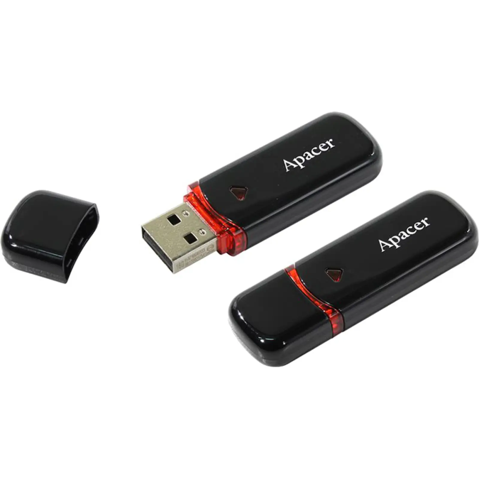 USB накопичувач Apacer 32 GB AH333 Mysterious Black USB 2.0 (AP32GAH333B-1)