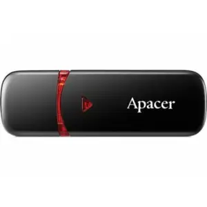 Колір: Чорний - USB накопичувач Apacer 32 GB AH333 Mysterious Black USB 2.0 (AP32GAH333B-1)