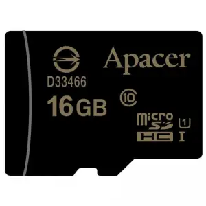 Карта пам'яті Apacer 16 GB microSDHC Class 10 UHS-I (AP16GMCSH10U1-RA)