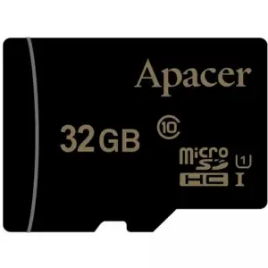 Карта пам'яті Apacer 32 GB microSDHC Class 10 UHS-I (AP32GMCSH10U1-RA)