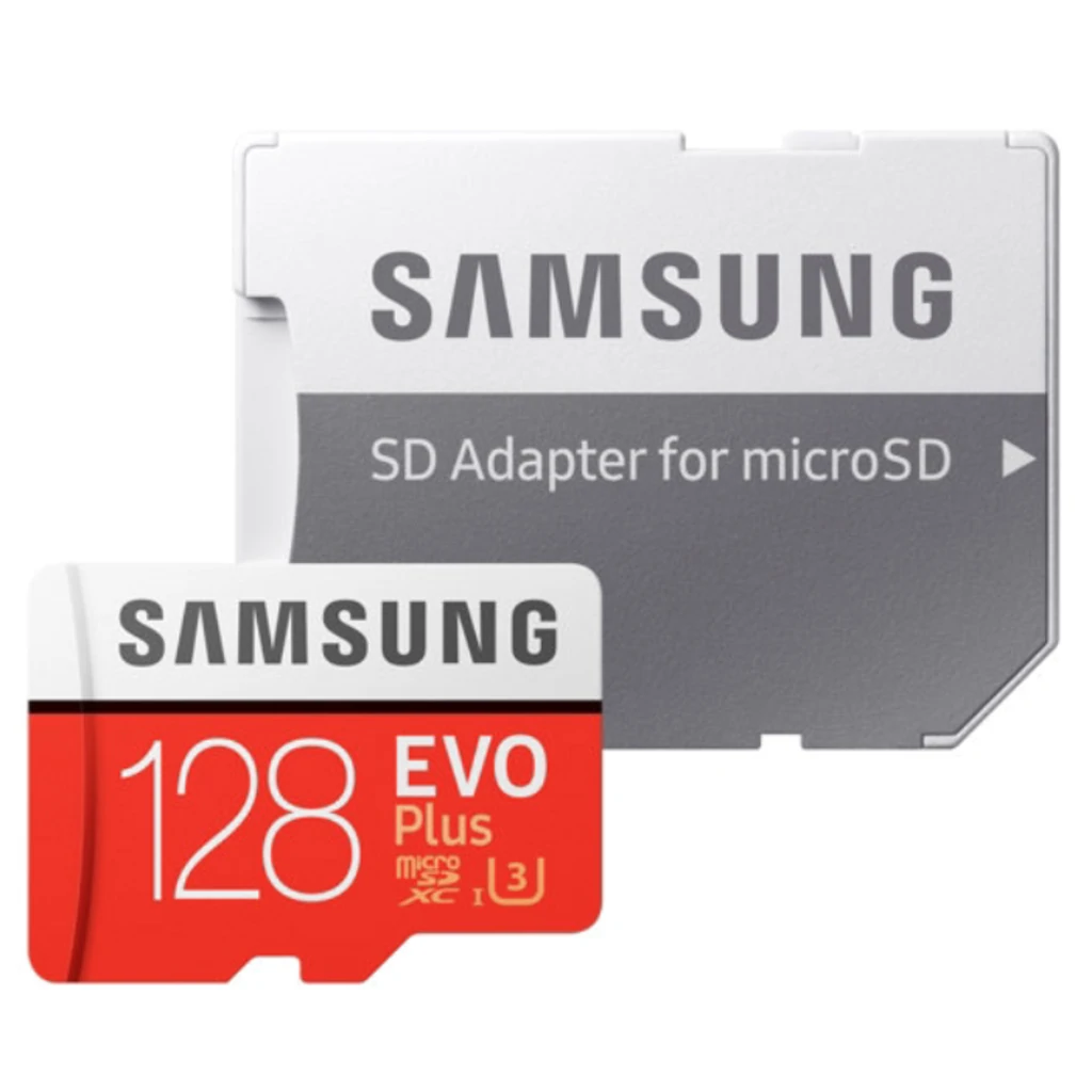 Карта пам'яті Samsung 128 GB microSDXC Class 10 UHS-I U3 EVO Plus + SD Adapter MB-MC128GA