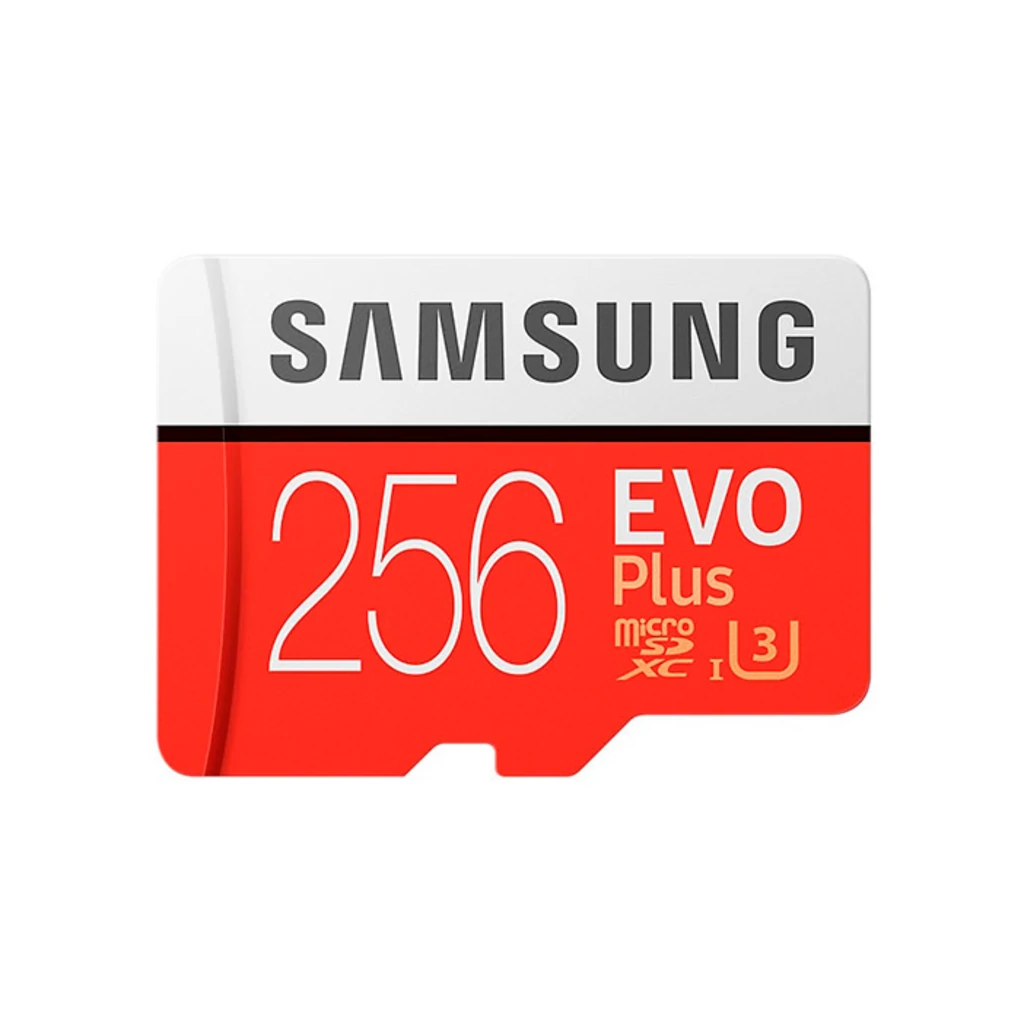 Карта пам'яті Samsung 256 GB microSDXC Class 10 UHS-I U3 EVO Plus + SD Adapter MB-MC256HA