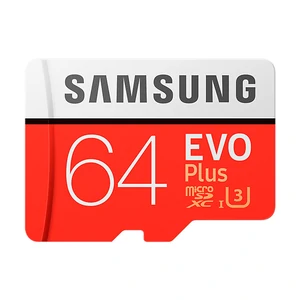 Карта пам'яті Samsung 64 GB microSDXC Class 10 UHS-I U3 EVO Plus + SD Adapter MB-MC64GA