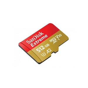 Карта пам'яті SanDisk microSD 512GB C10 UHS-I U3 R190/W130MB/s Extreme V30 (SDSQXAV-512G-GN6MN)