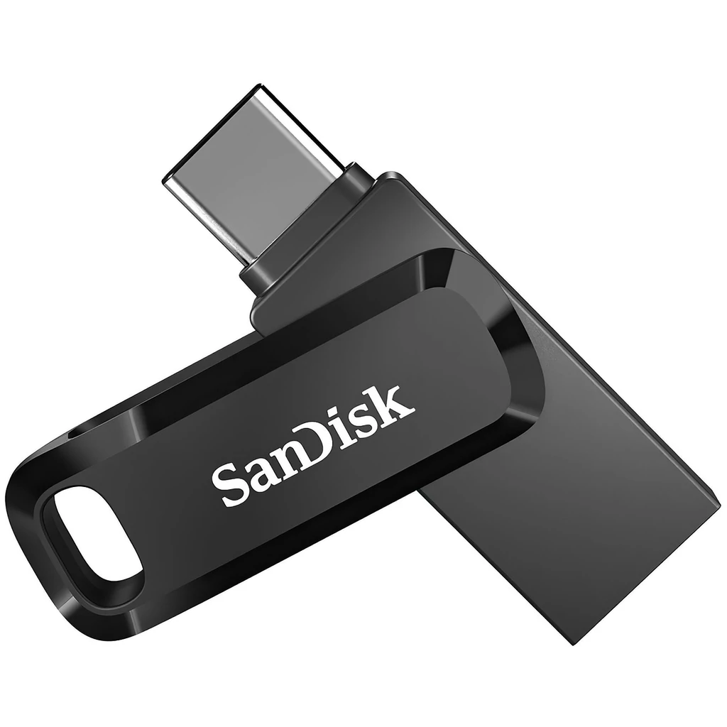 USB накопичувач SanDisk 128 GB Ultra Dual Drive Go USB Type-C Black (SDDDC3-128G-G46)
