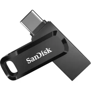 USB накопичувач SanDisk 256 GB Ultra Dual Drive Go USB 3.0/Type-C Black (SDDDC3-256G-G46)