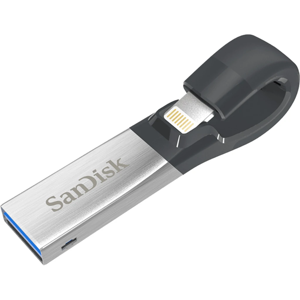 Флешка SanDisk 128 GB iXpand USB 3.0/Lightning (SDIX30C-128G-GN6NE)