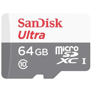 Карта памяти SanDisk 64 GB microSDXC UHS-I Ultra (SDSQUNB-064G-GN3MN)
