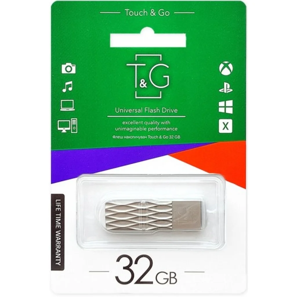 USB накопичувач T&G 103 Metal Series 32GB