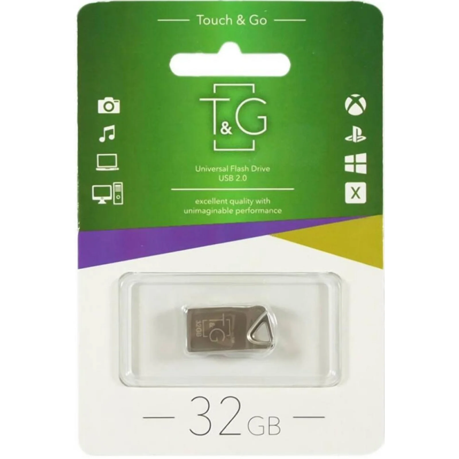 USB накопитель T&G 109 Metal Series 32GB