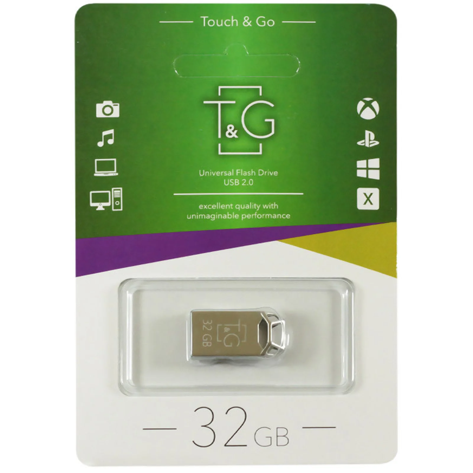 USB накопитель T&G 110 Metal Series 32GB