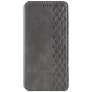 Чохол Getman Cubic PU Case для Xiaomi Redmi Note 15 4G, Xiaomi Redmi Note 15 5G Grey