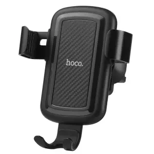 Автотримач Hoco Car Mount CW12 + Wireless Fast Charger Black
