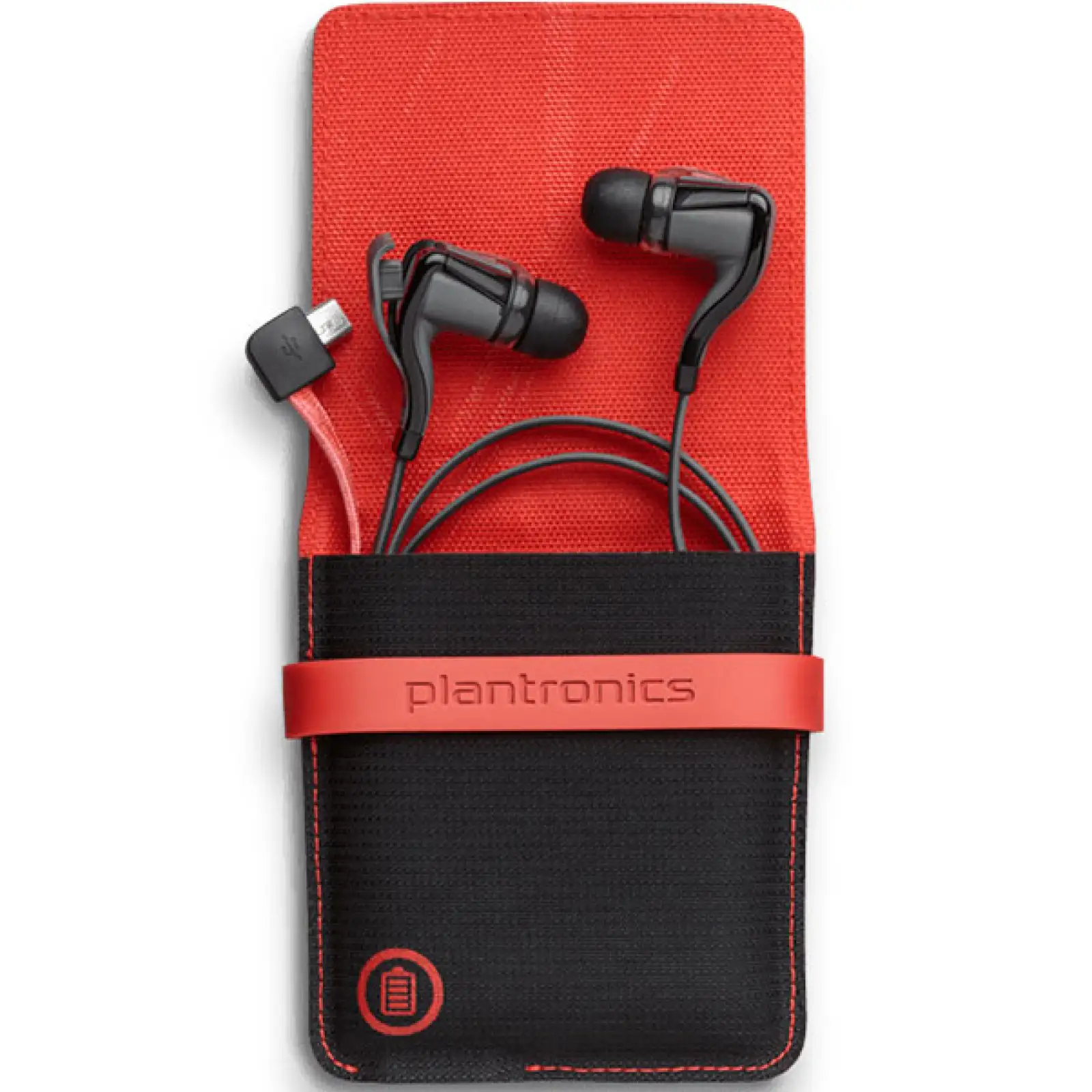 Bluetooth гарнітура Plantronics BackBeat GO 2 Black + Charging Case EU