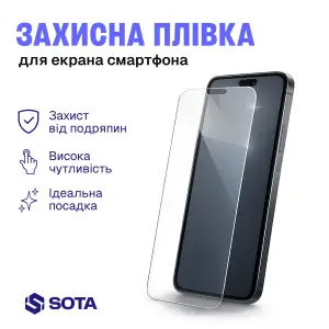 Поліуретанова глянцева захисна плівка для екрану Blackview BV6600 Pro
