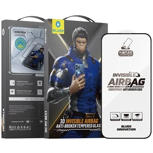 Захисне скло Blueo 3D Invisible Airbag Tempered Glass для iPhone 14 Pro Max, iPhone 15 Plus, iPhone 16 Plus