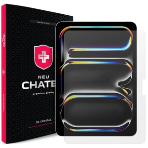 Защитное стекло +NEU Chatel Screen Protective HD Glass 0.26mm for iPad Pro 11 2024 Front