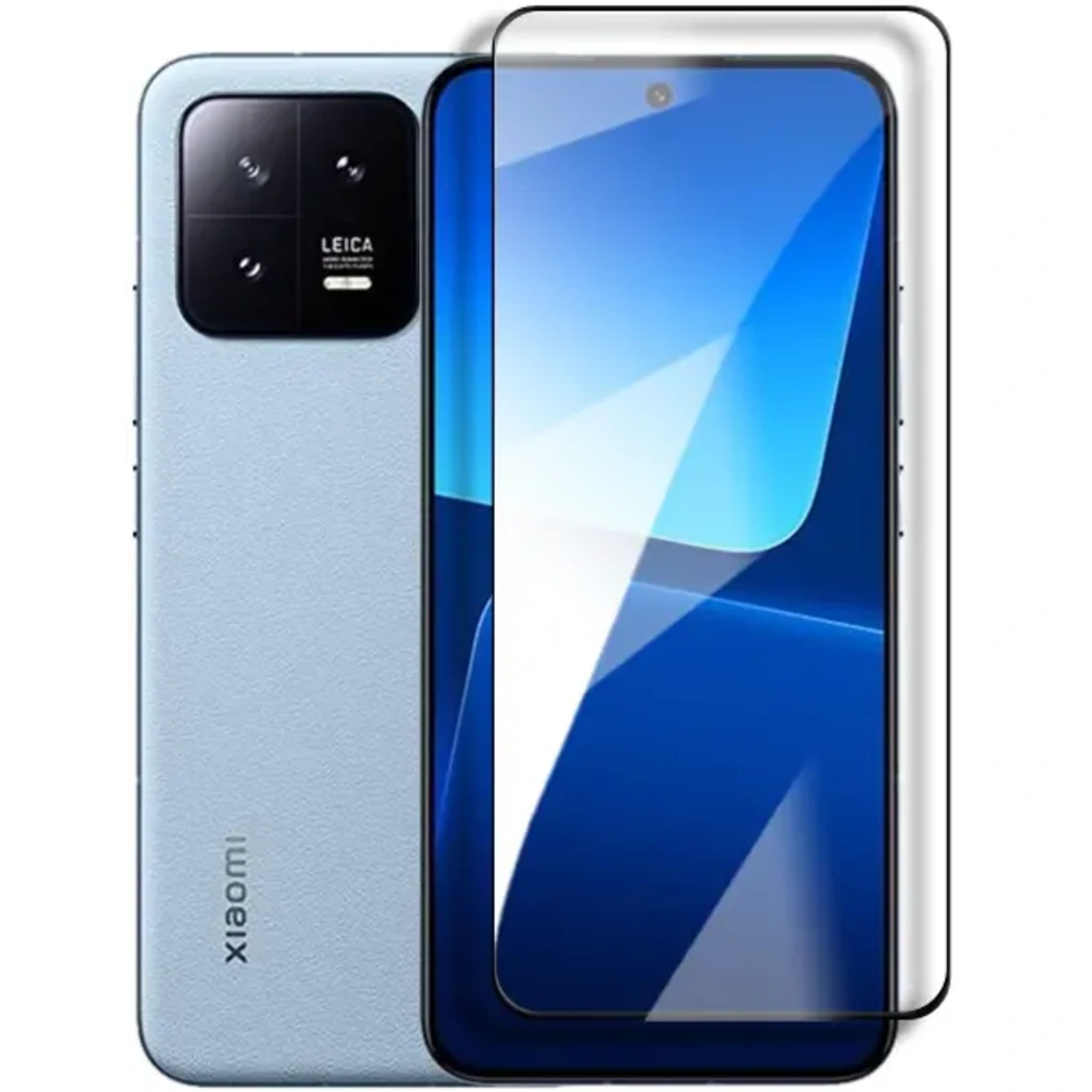Захисне скло Full Glue 5D Black для Xiaomi 13, Xiaomi 14