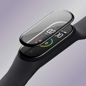 Захисне скло Full Screen Black для Xiaomi Mi Smart Band 4