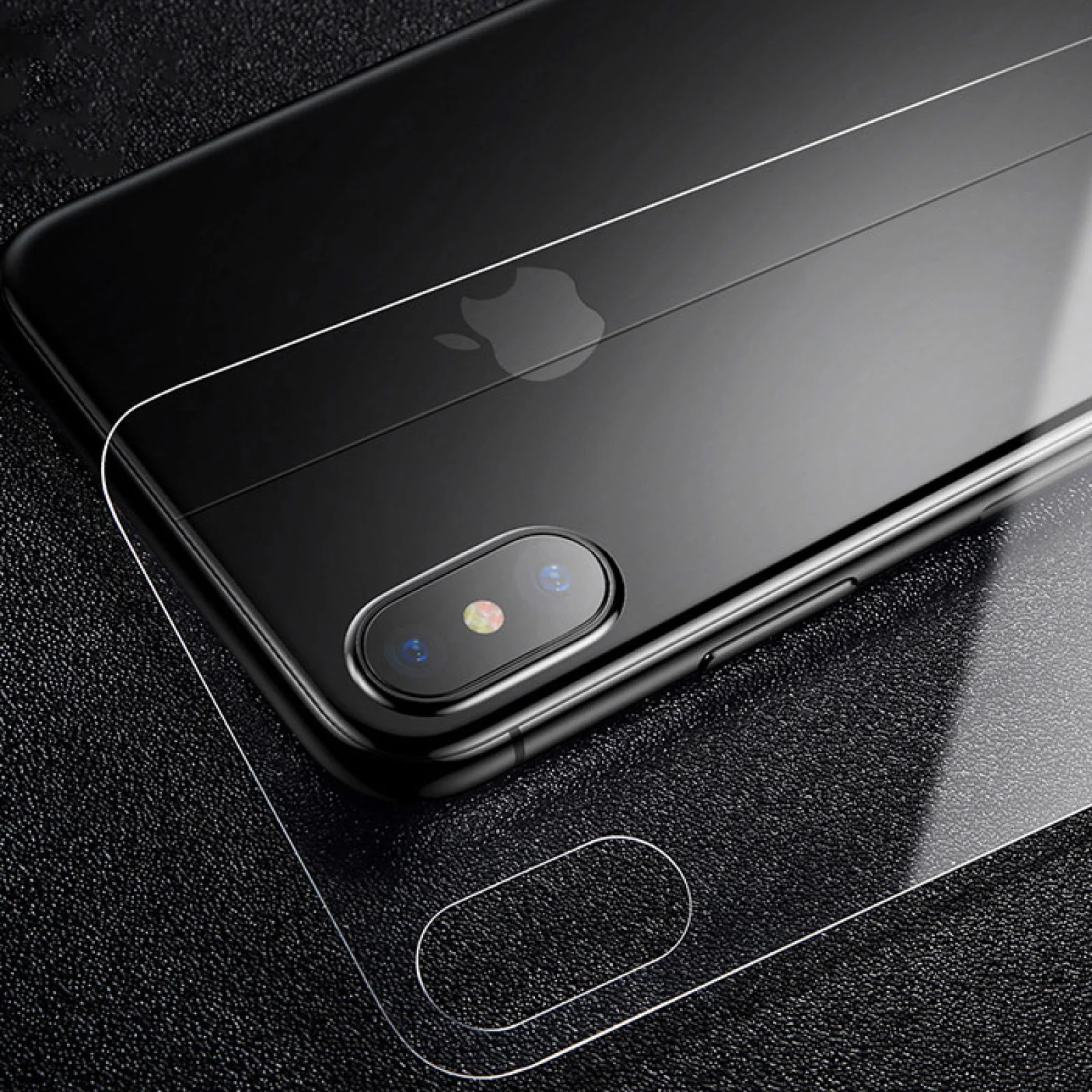 Защитное стекло BACK Clear для iPhone X (для задней панели)