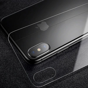 Защитное стекло BACK Clear для iPhone X (для задней панели)