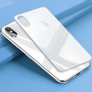 Защитное стекло BACK White для iPhone X (для задней панели)