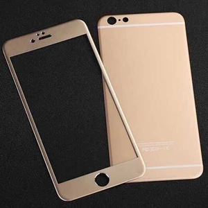 Захисне скло 2в1 all Matte для iPhone 6 Plus, iPhone 6s Plus, Gold