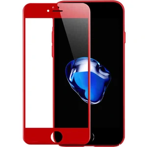 Защитное стекло 4D Glass Red для Apple iPhone 7 Plus