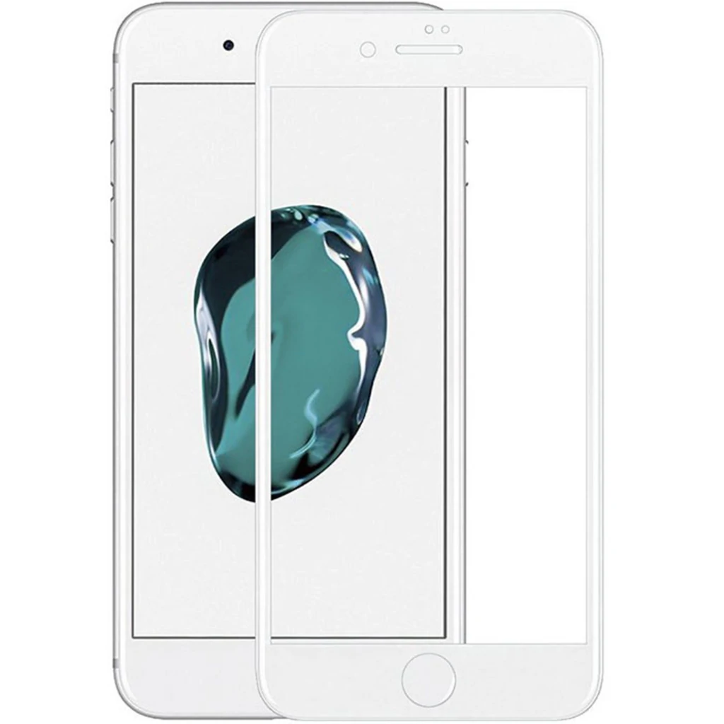 Захисне скло 4D Glass White для Apple iPhone 7 Plus