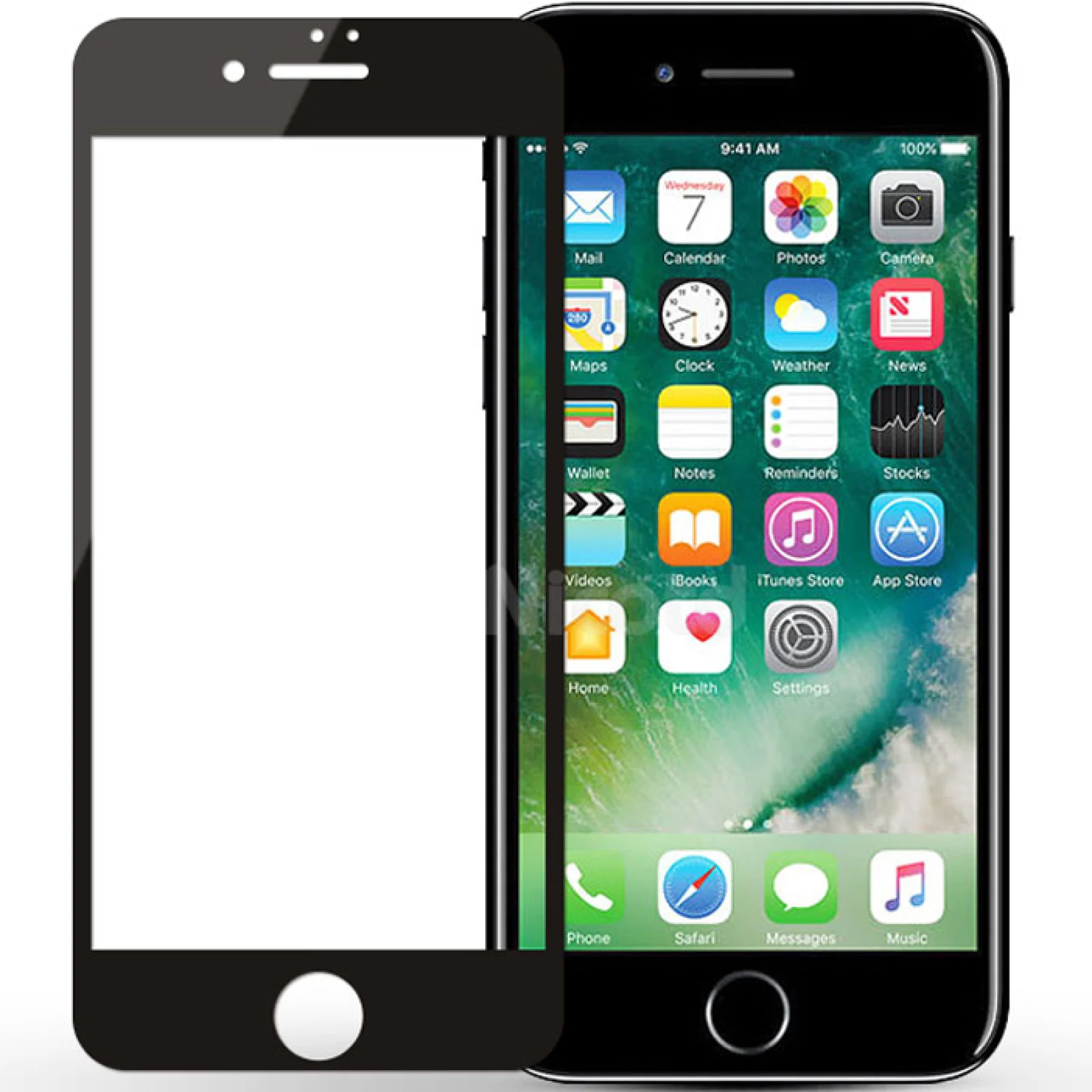 Захисне скло MOCOLO 3D Full Cover 0.33 mm Black для Apple iPhone 8 Plus