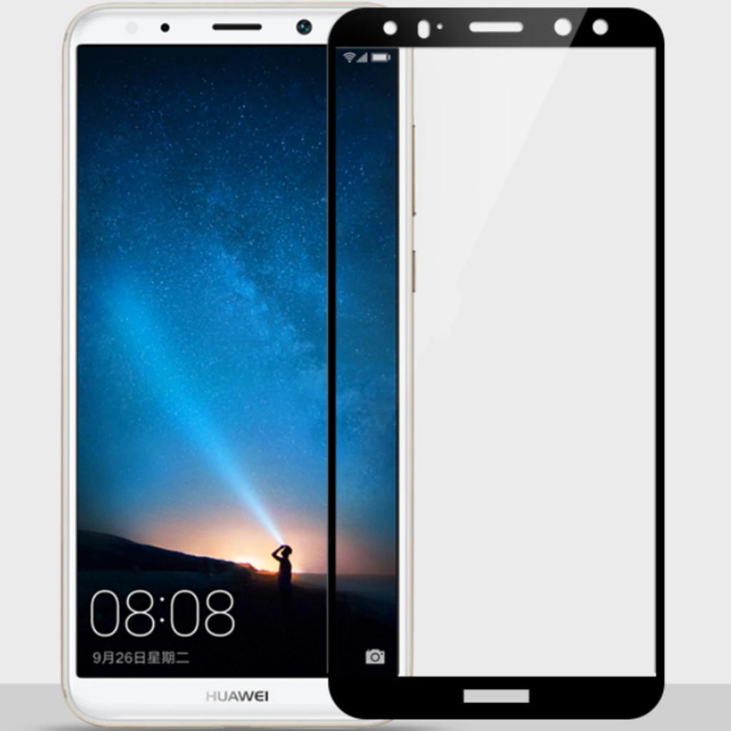 Захисне скло Optima 5D Full Screen Black для Huawei Mate 10 Lite