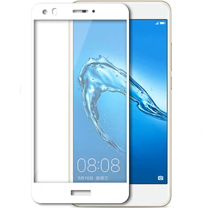 Цвет: Белый - Защитное стекло Mocolo Full Cover (2.5D) 0.33 mm White для Huawei Nova Lite 2017