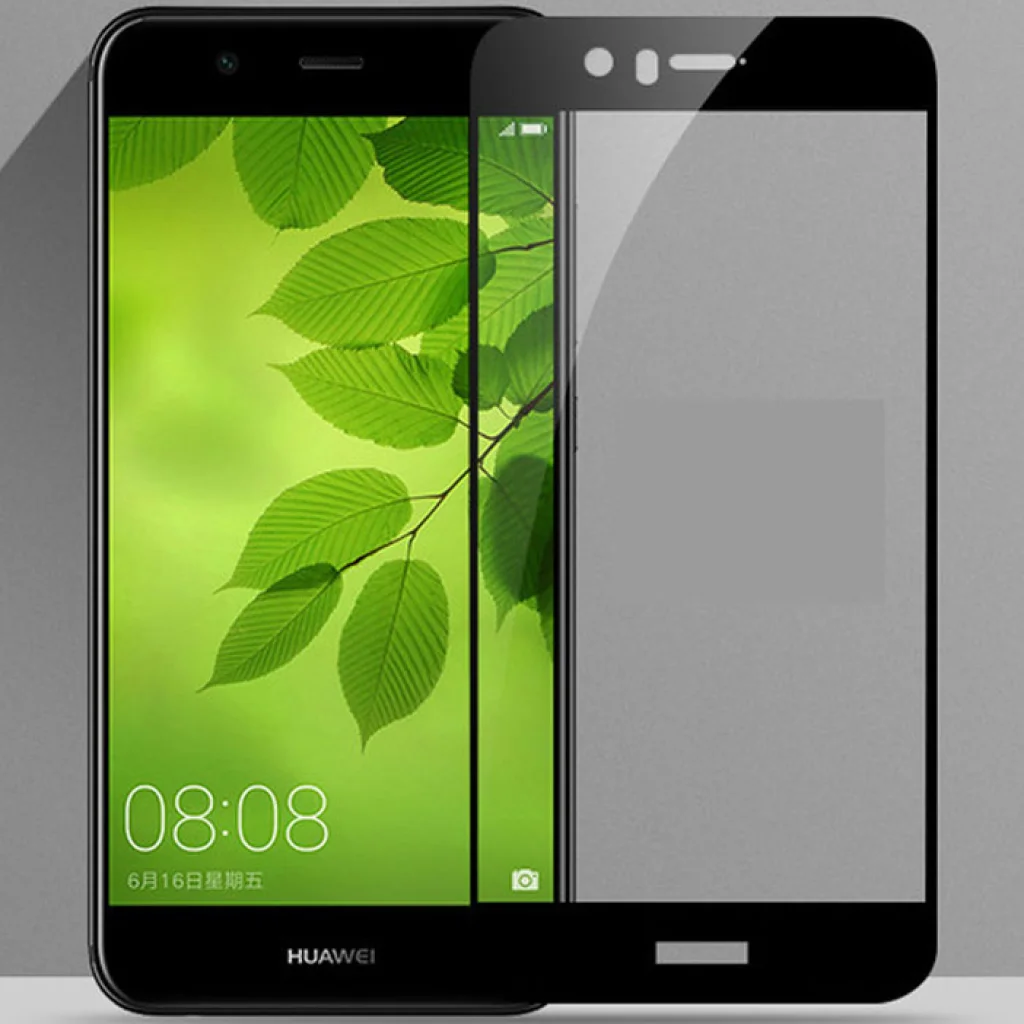Захисне скло Full Screen Black для Huawei Nova 2