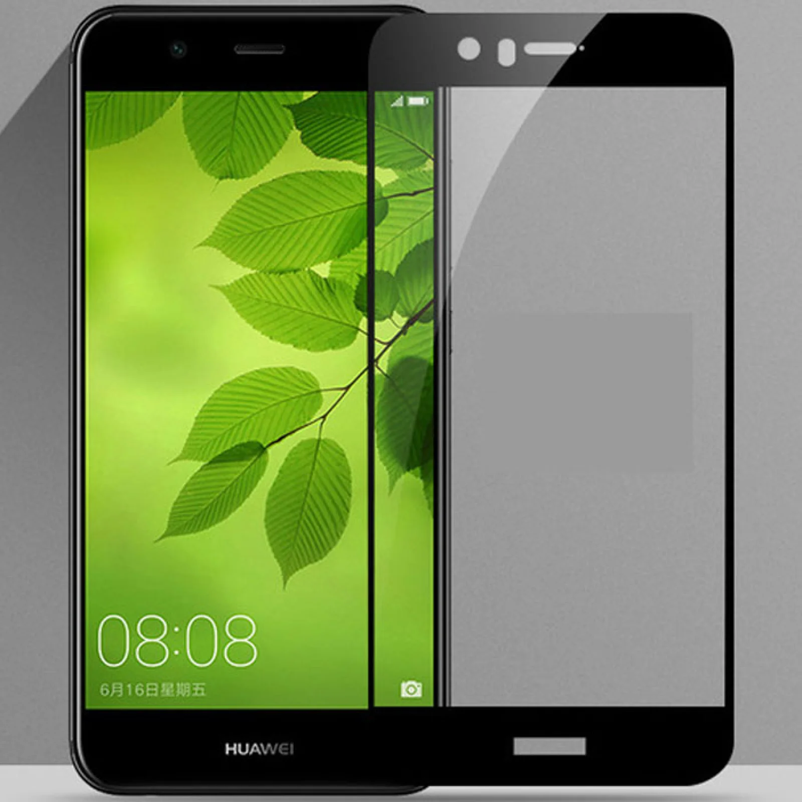 Захисне скло Mocolo Full Cover (2.5D) 0.33 mm Black для Huawei Nova 2
