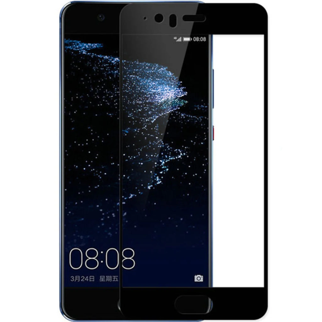 Захисне скло Full Screen Black для Huawei P10