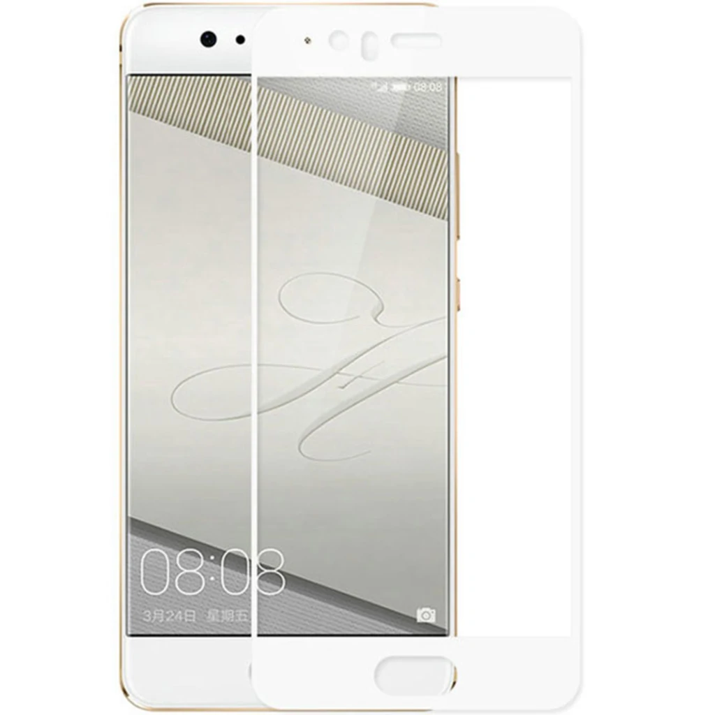 Захисне скло Mocolo Full Cover (2.5D) 0.33 mm White для Huawei P10 Plus