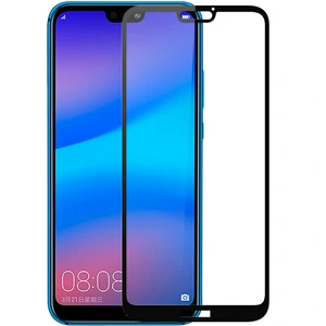 Захисне скло Full Glue Black для Huawei P20 Lite