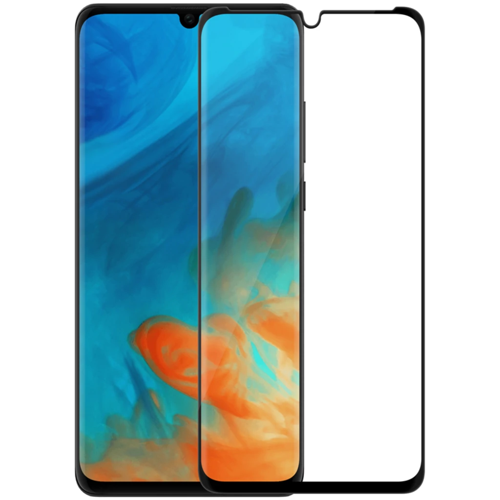 Защитное стекло Full Glue Black для Huawei P30 Pro