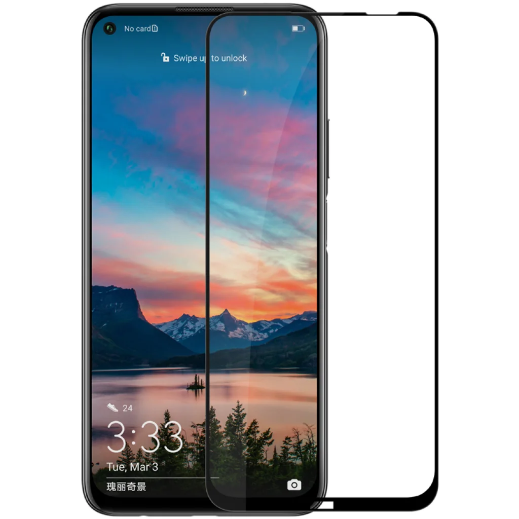 Защитное стекло Optima 3D Full Screen Black для Huawei P40 Lite E